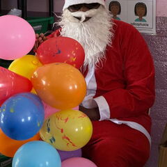 Christmas Party in der Vorschule Funimfundo in Stanford / Südafrika