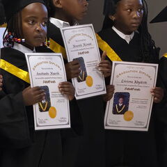 Graduation Ceremony in der Vorschule Funimfundo in Stanford / Südafrika